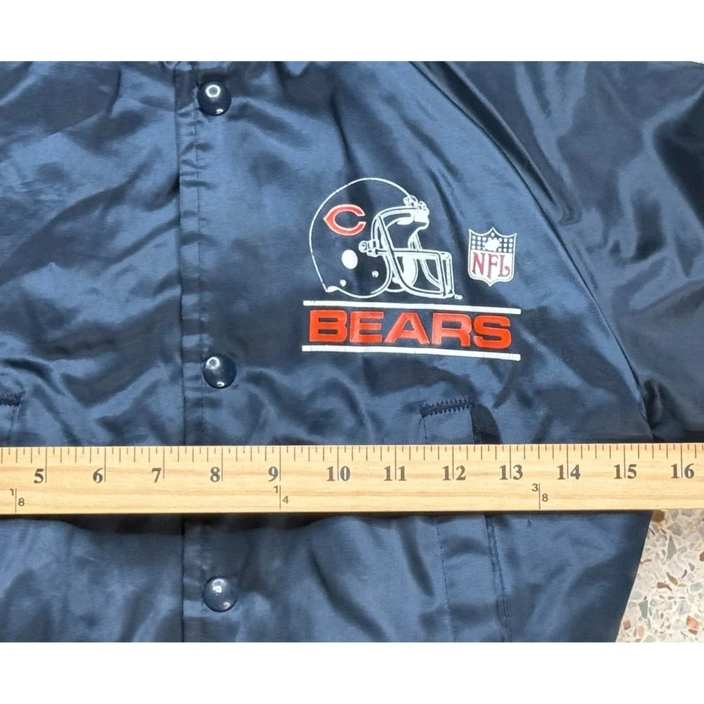 Chalk Line NFL Vintage Chicago Bears Snap Button Toddler Bomber Jacket Size‎ 6/8